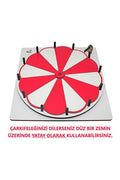 Kırmızı Beyaz Çarkıfelek Ahşap Eğitici Oyun [Kod: VOLEE-1105319113] (MES Akademi Hediyeli)