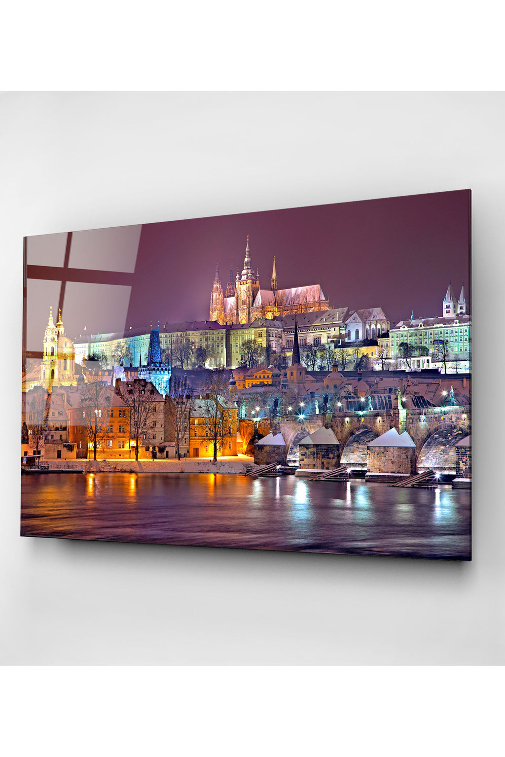 Prag Kalesi Cam Tablo, Dekoratif Cam Tablo
