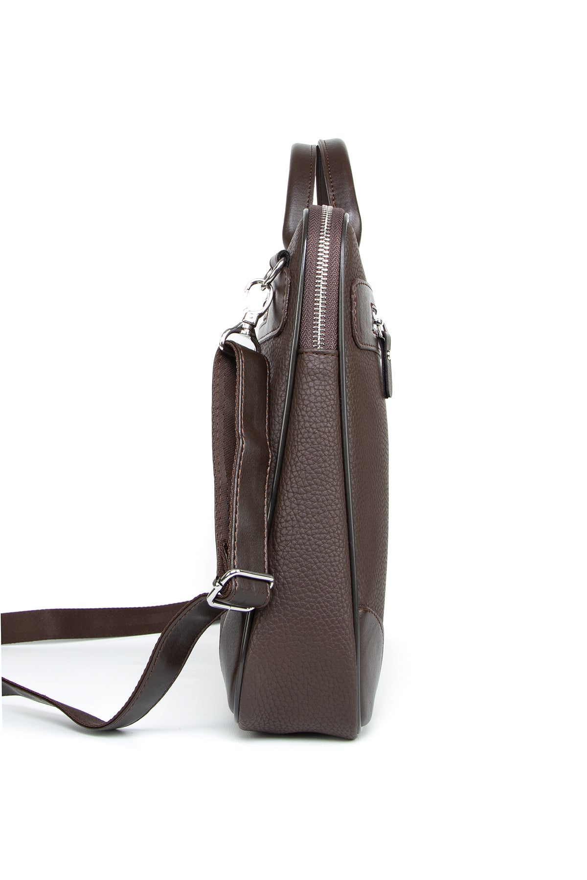Kahve Renkli 14"-15.6" Laptop ve Evrak Taşıma Çantası