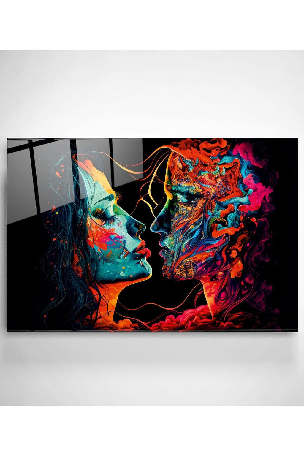Colourful Cam Tablo, Dekoratif Cam Tablo