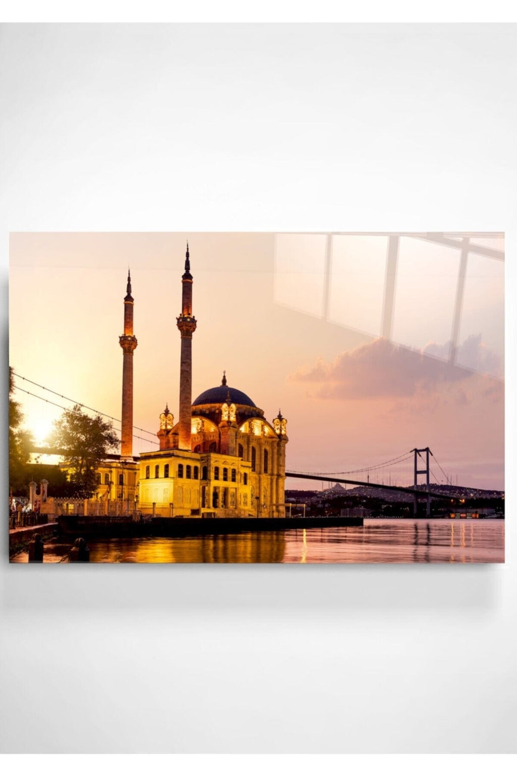 Büyük Mecidiye Camii Cam Tablo, Dekoratif Cam Tablo