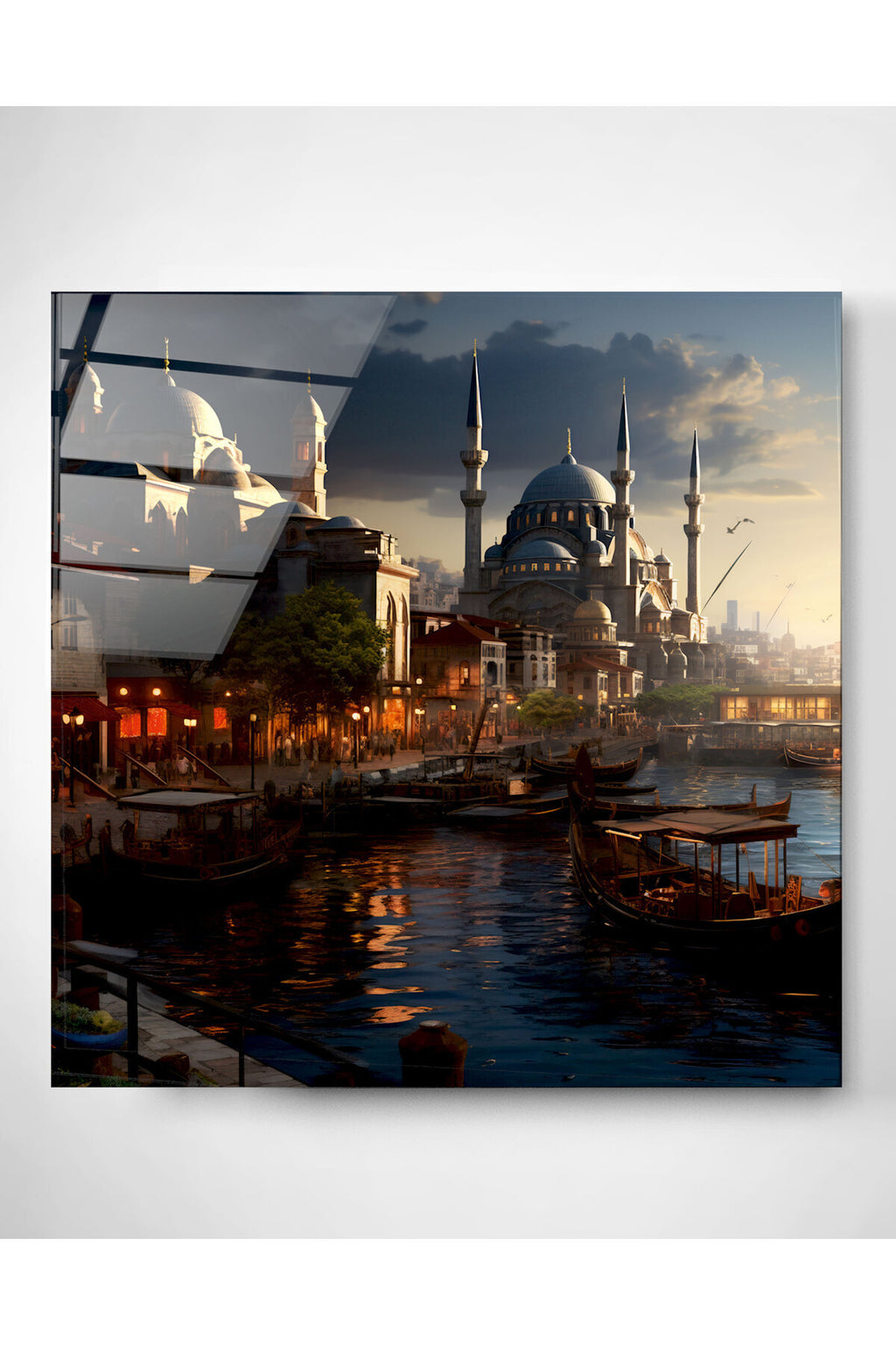 Dekoratif İstanbul Dekoratif Cam Tablo