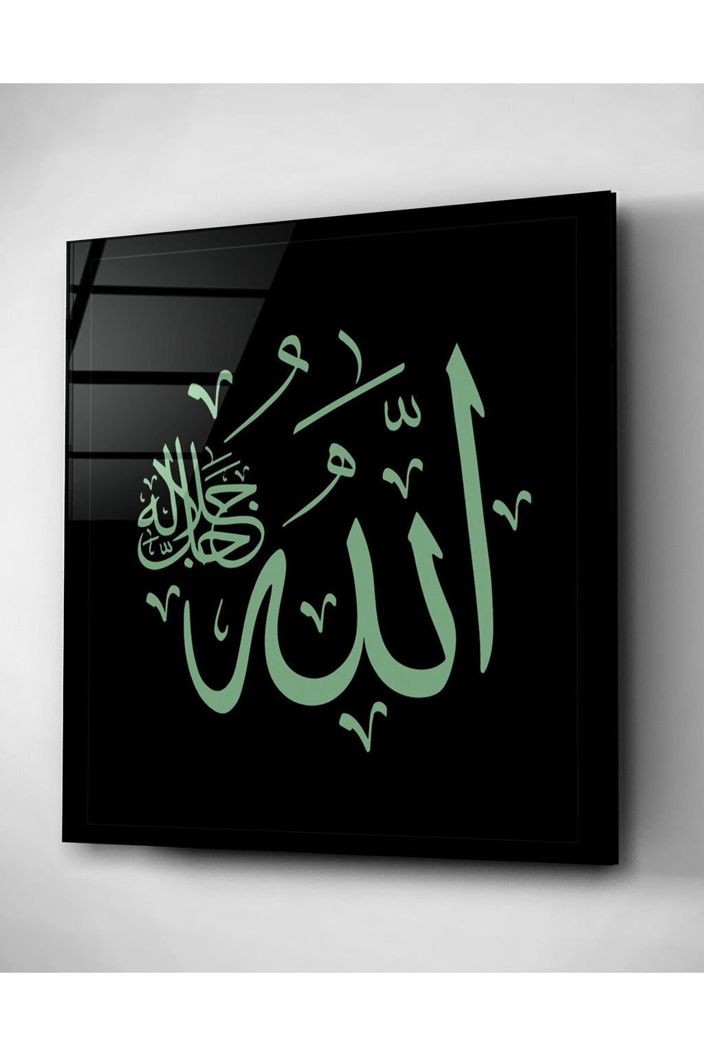 Dekoratif İslami Dekoratif Cam Tablo