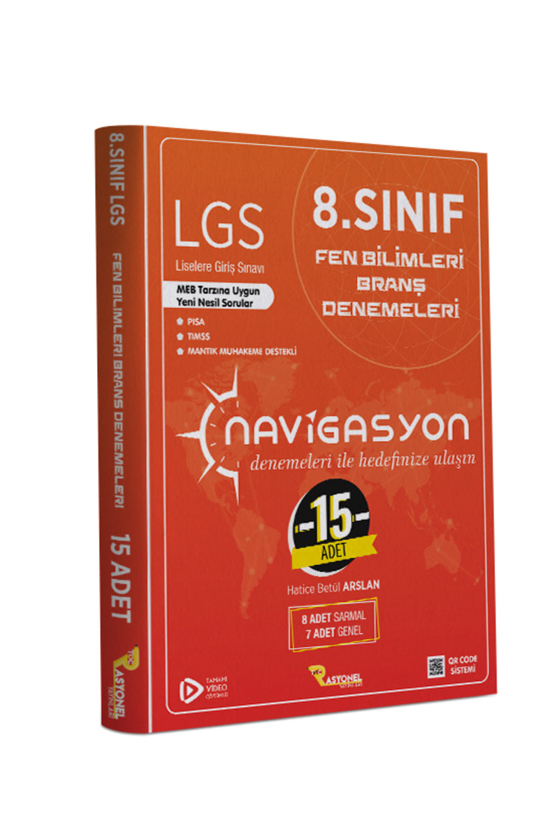 8.sınıf Fen Bilimleri Branş Denemesi 15 Li + MES Akademi Eğitim Seti Hediye!