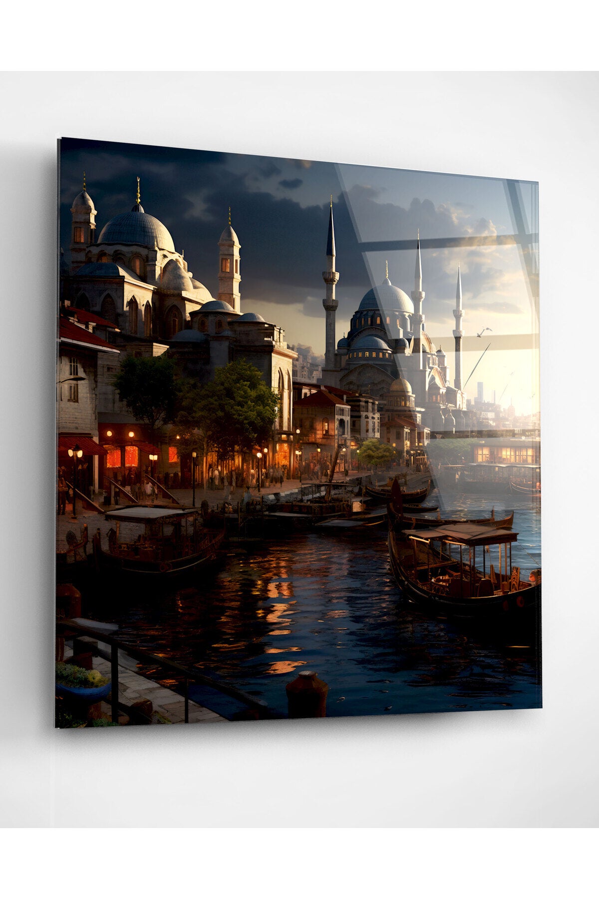 Dekoratif İstanbul Dekoratif Cam Tablo
