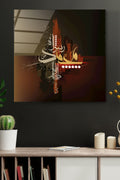 Dekoratif İslami Dekoratif Cam Tablo (50 x 50)