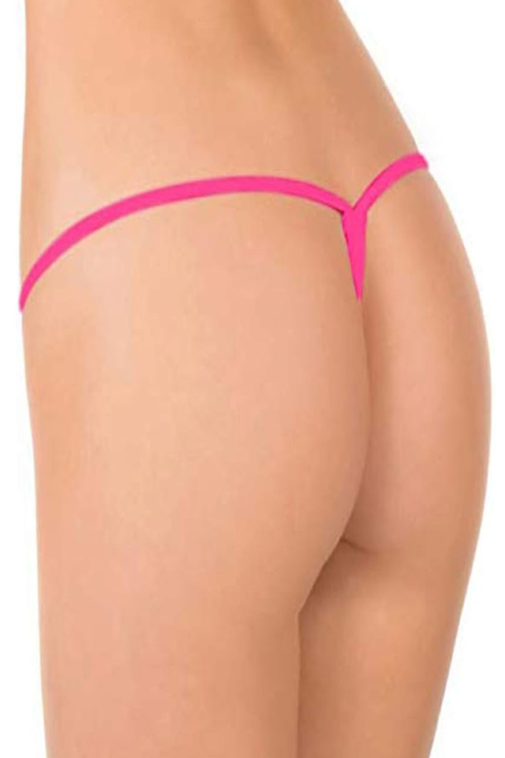 Pembe Fantezi String Dantel Detaylı Kadın İç Giyim