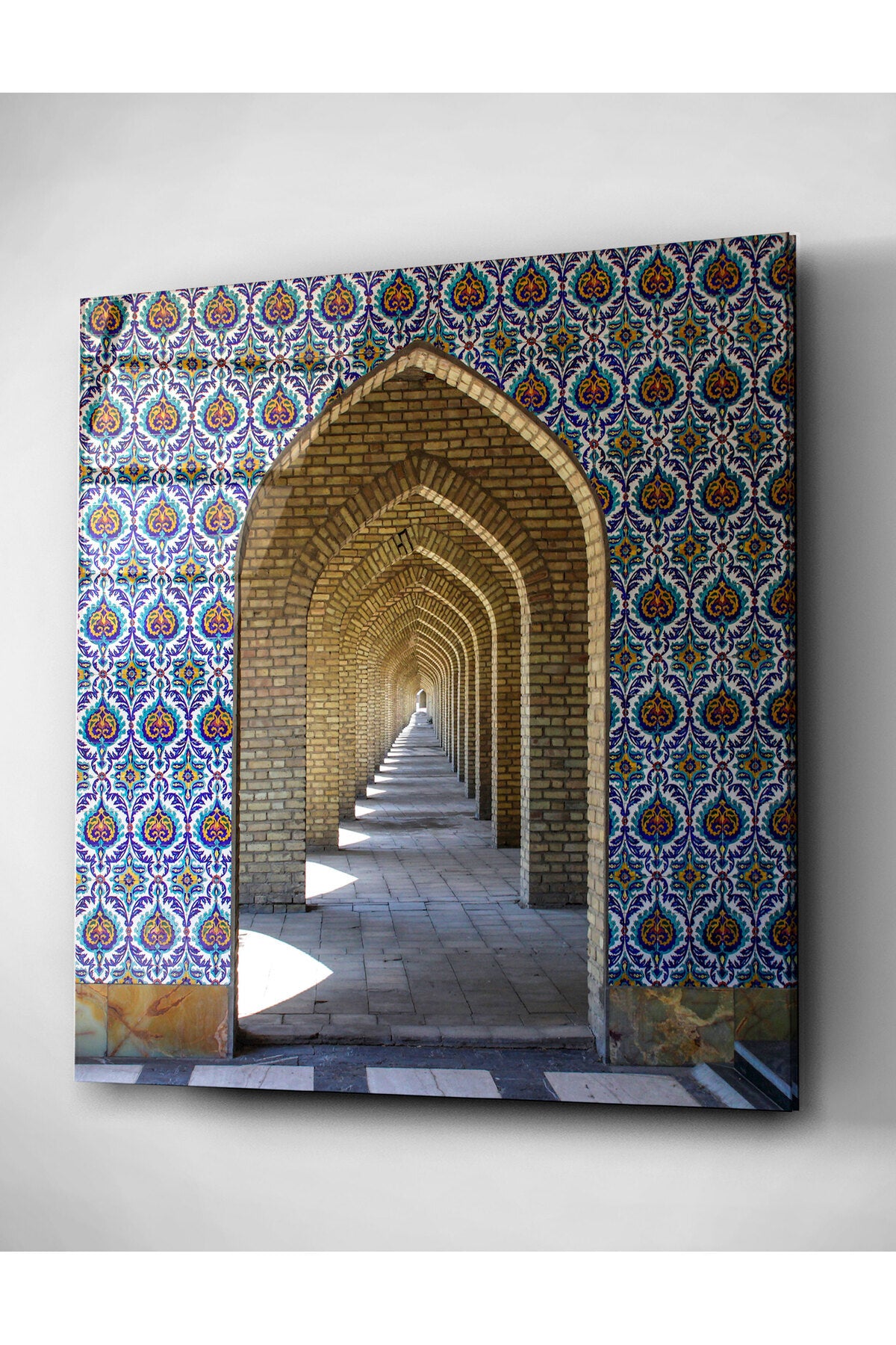 Dekoratif İslami Dekoratif Cam Tablo (100 x 100)