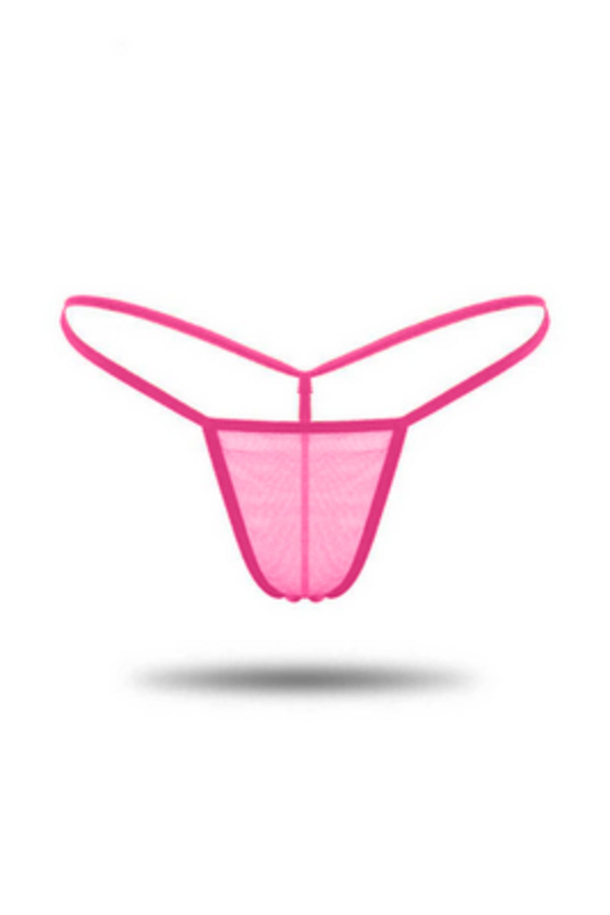 Pembe Fantezi String Dantel Detaylı Kadın İç Giyim