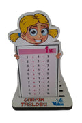 Ahşap Çarpım Tablosu Kartları, Çocuklar İçin Eğitici Matematik Öğrenme Seti + MES Akademi Eğitim Seti Hediye!