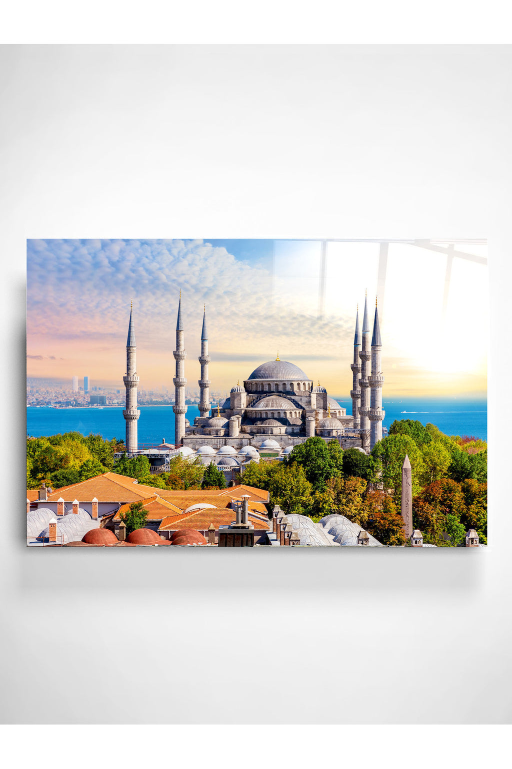 Sultanahmet Camii Cam Tablo, Dekoratif Cam Tablo