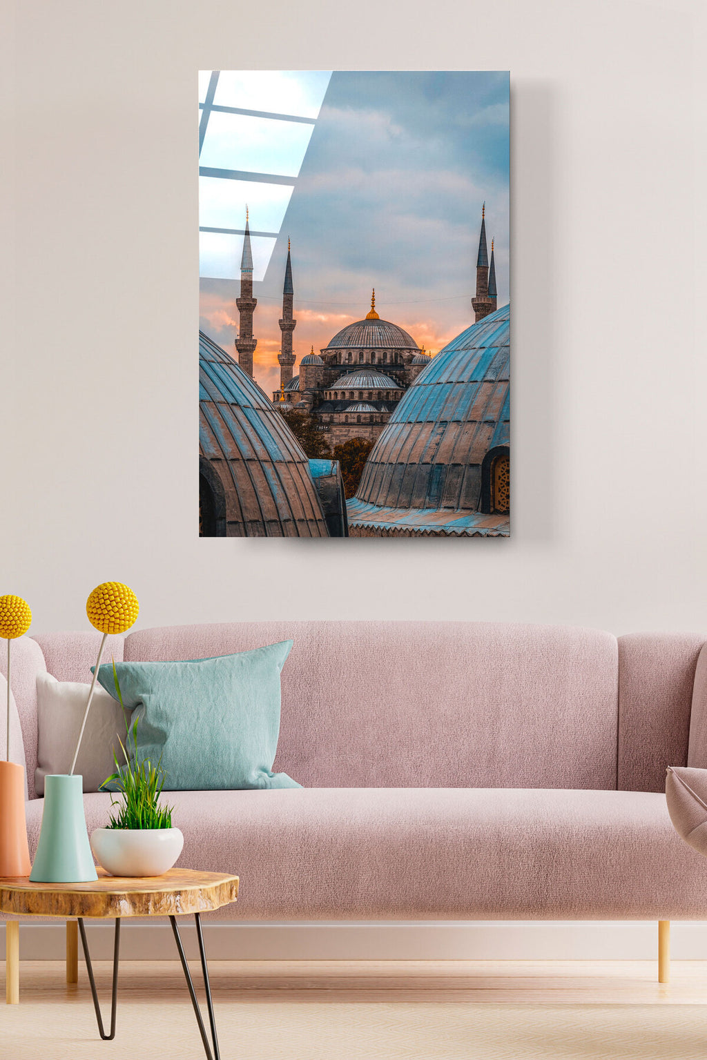 Dekoratif İslami Dekoratif Cam Tablo