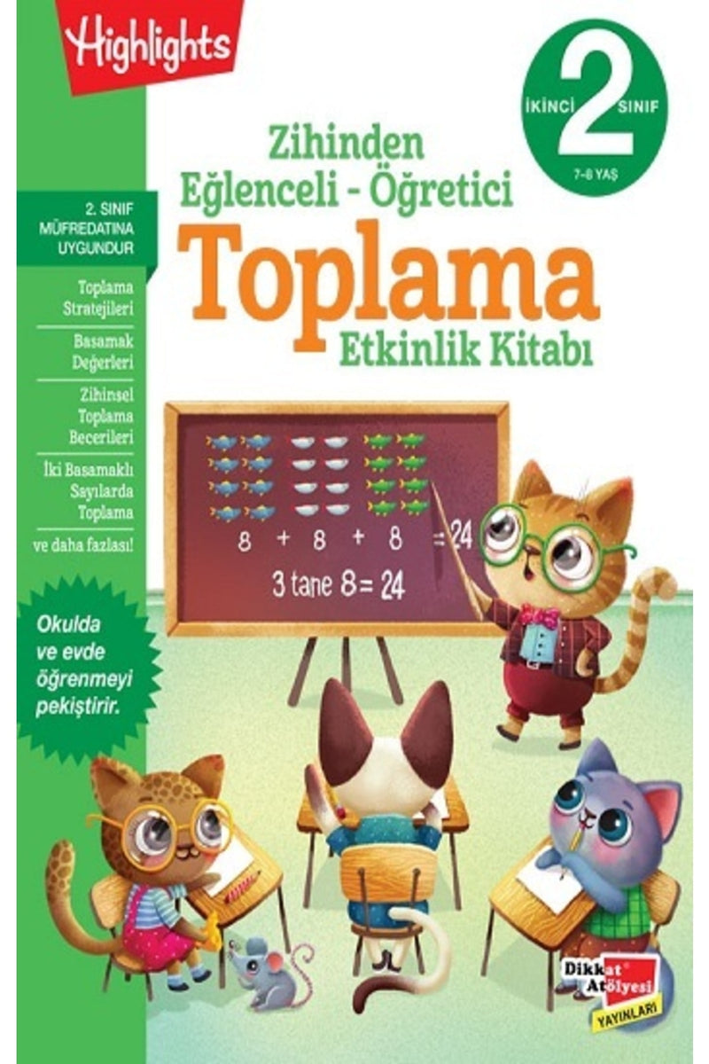 2. Sınıf Zihinden Eğlenceli - Öğretici Toplama + MES Akademi Eğitim Seti Hediye!