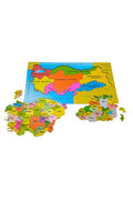 Ahşap Türkiye Haritası Sök-Tak Puzzle Fiziki Bölge [Kod: VOLEE-828763383] (MES Akademi Hediyeli)