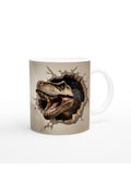 Duvar Kıran T-Rex Dinozor Kupa Bardak