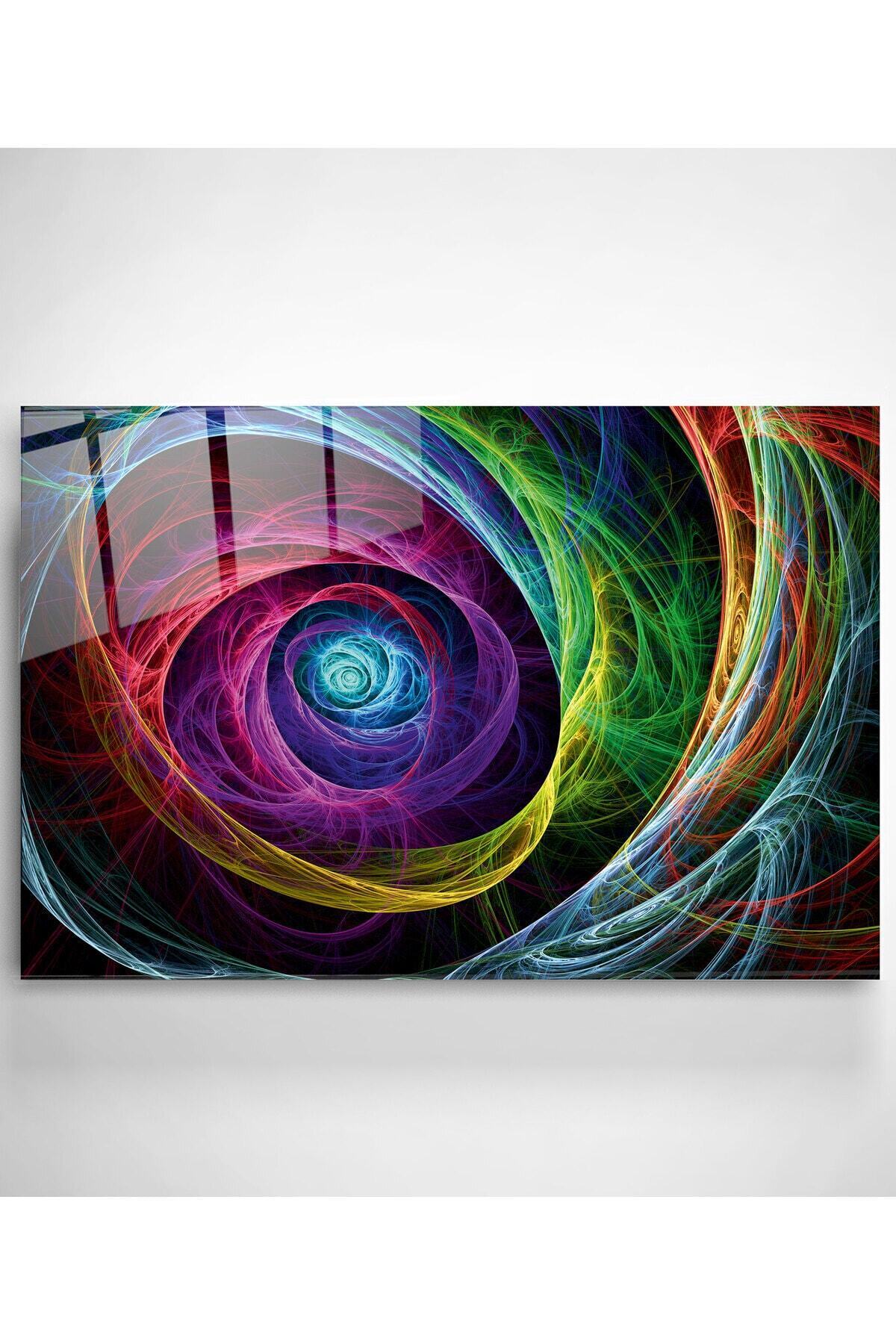 Colourful Cam Tablo, Dekoratif Cam Tablo