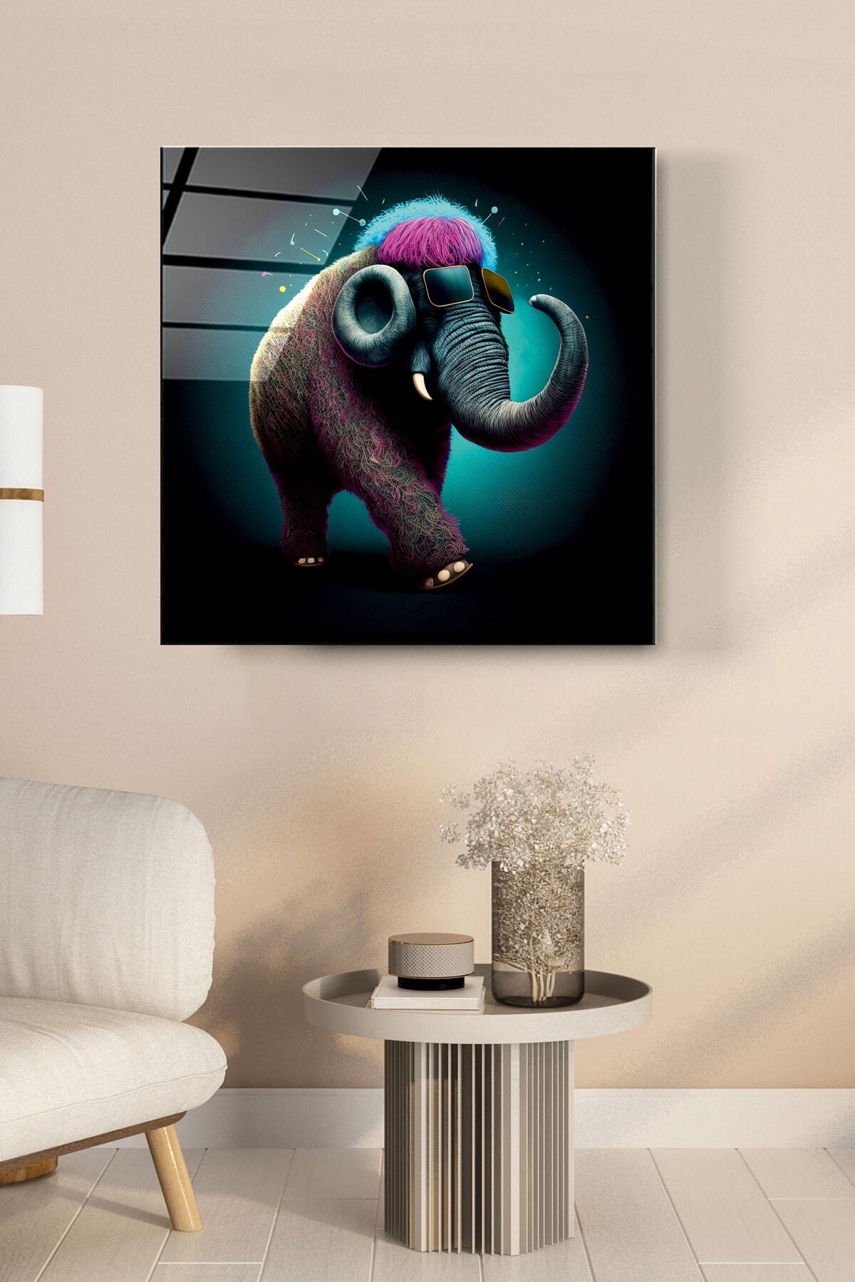Cool Mamut Cam Tablo, Dekoratif Cam Tablo