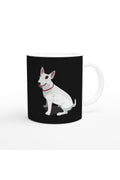 I Love Bull Terrier Temalı Baskılı Kupa Bardak-2