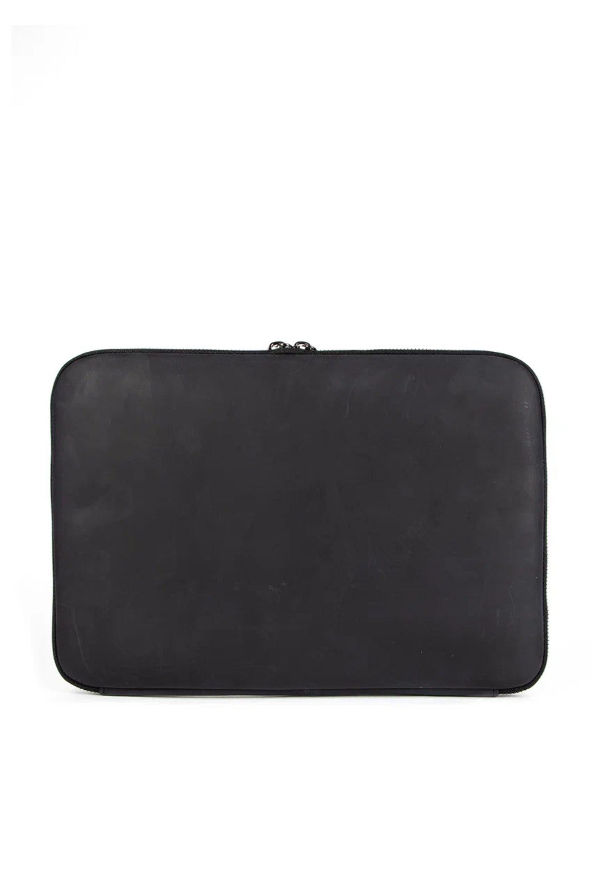 Hakiki Deri Siyah Macbook Air Pro 13 ve 13.3 İnç Laptop Kılıfı