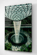 Jewel Changi Airport Cam Tablo, Dekoratif Cam Tablo