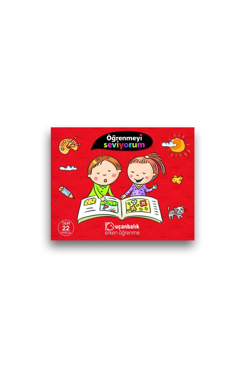 Öğrenmeyi Seviyorum Okul Öncesi Uçanbalık Erken Öğrenme Seti - Tudem + MES Akademi Eğitim Seti Hediye!