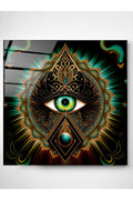 Green Eye Cam Tablo, Dekoratif Cam Tablo