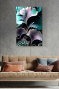 Leaf Art Cam Tablo, Dekoratif Cam Tablo