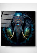 Elephant Cam Tablo, Dekoratif Cam Tablo