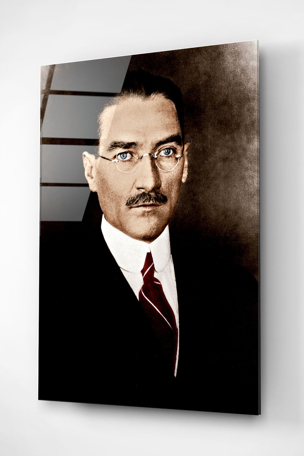 Dekoratif Atatürk Dekoratif Cam Tablo (60 x 90)