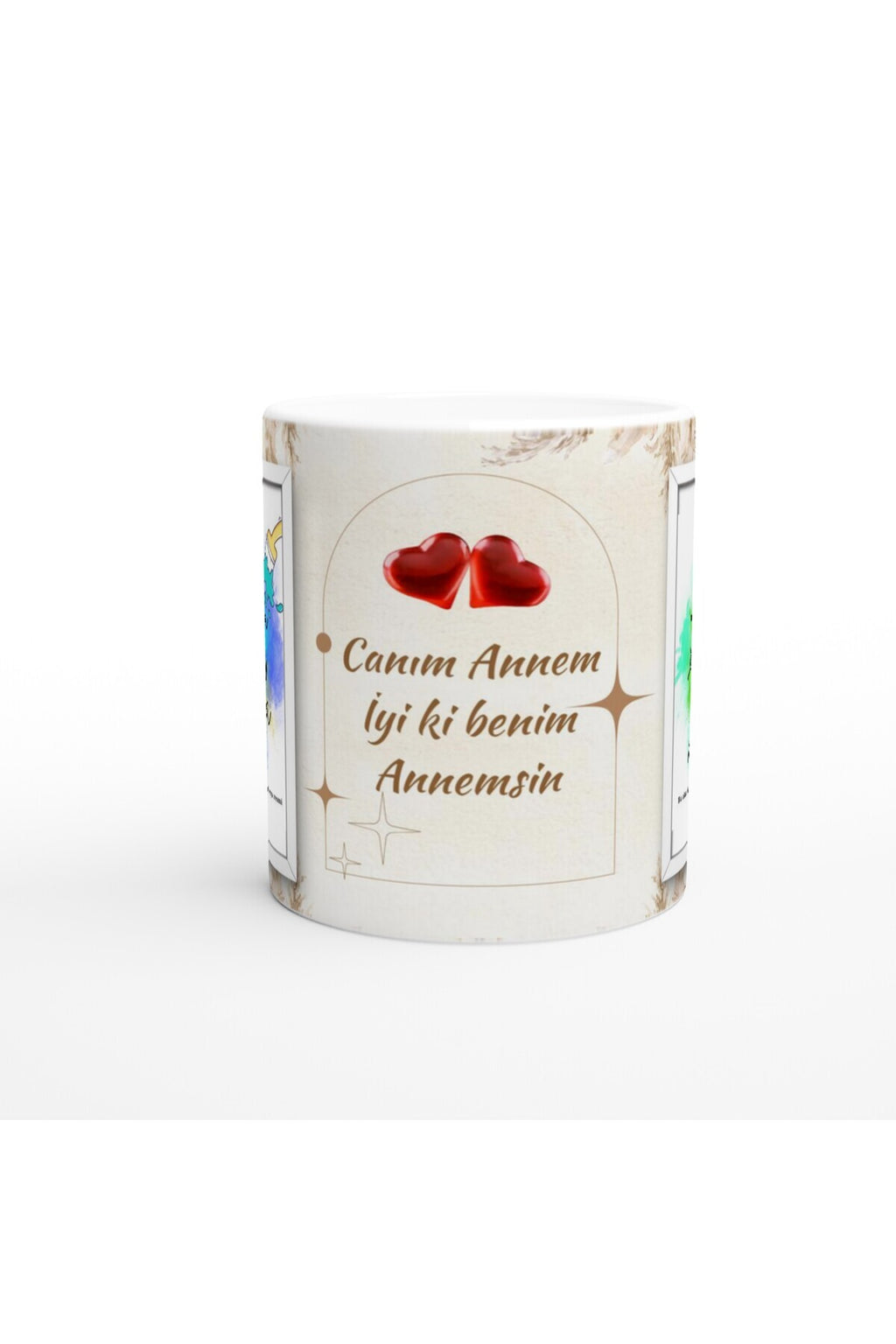Canım Annem İyi ki Benim Annemsin Baskılı Kupa Bardak