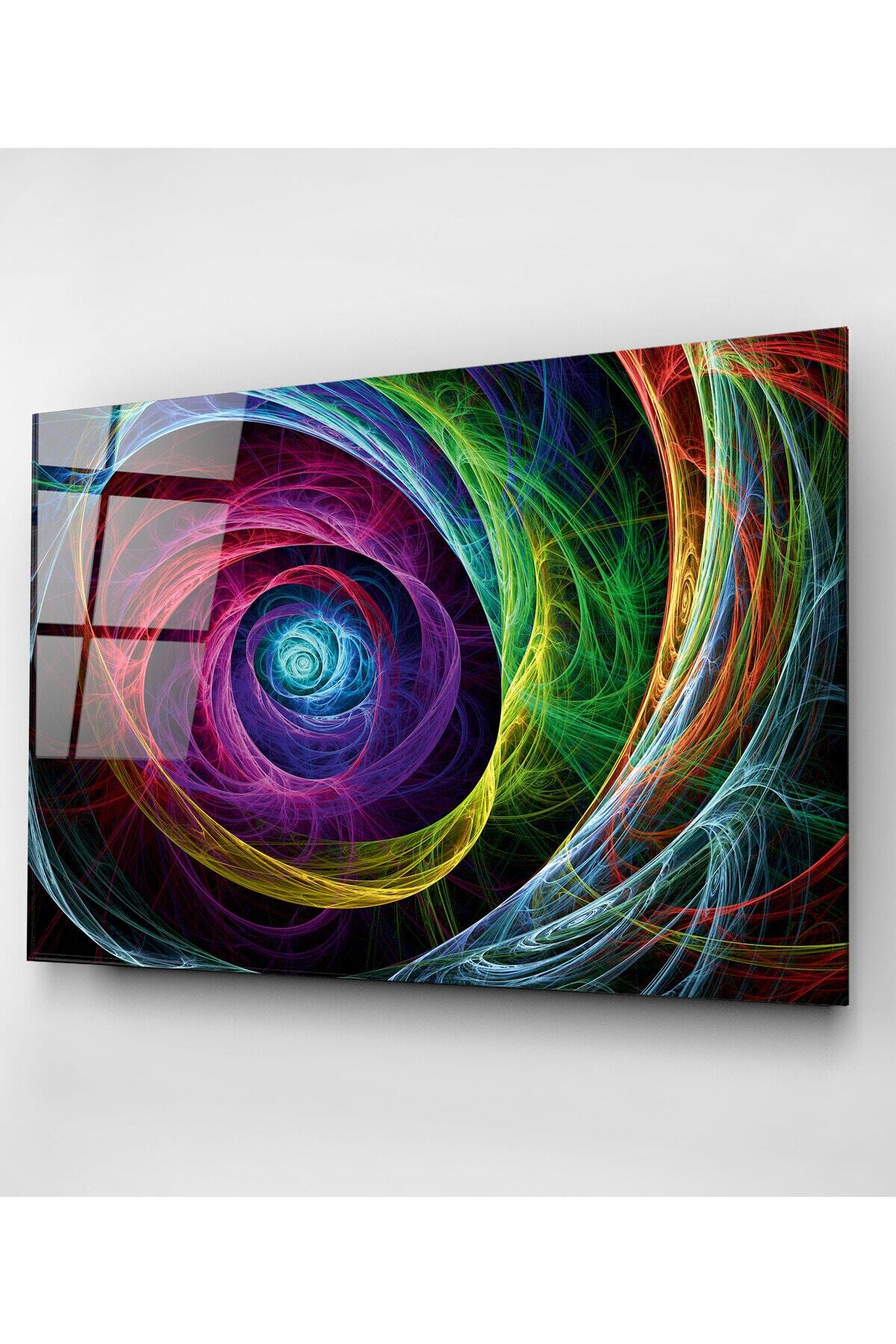 Colourful Cam Tablo, Dekoratif Cam Tablo