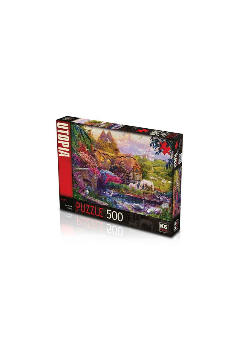Old Mill Yetişkin Puzzle 500 Parça 20007 + MES Akademi Eğitim Seti Hediye!