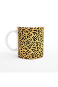 Leopar Desenli Modern Tarz Baskılı Kupa Bardak