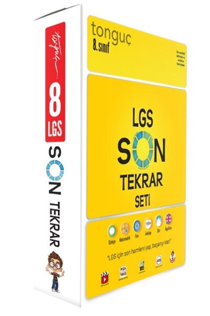 8. Sınıf Lgs Son Tekrar Seti Tüm Dersler - 6 Kitap + MES Akademi Eğitim Seti Hediye!