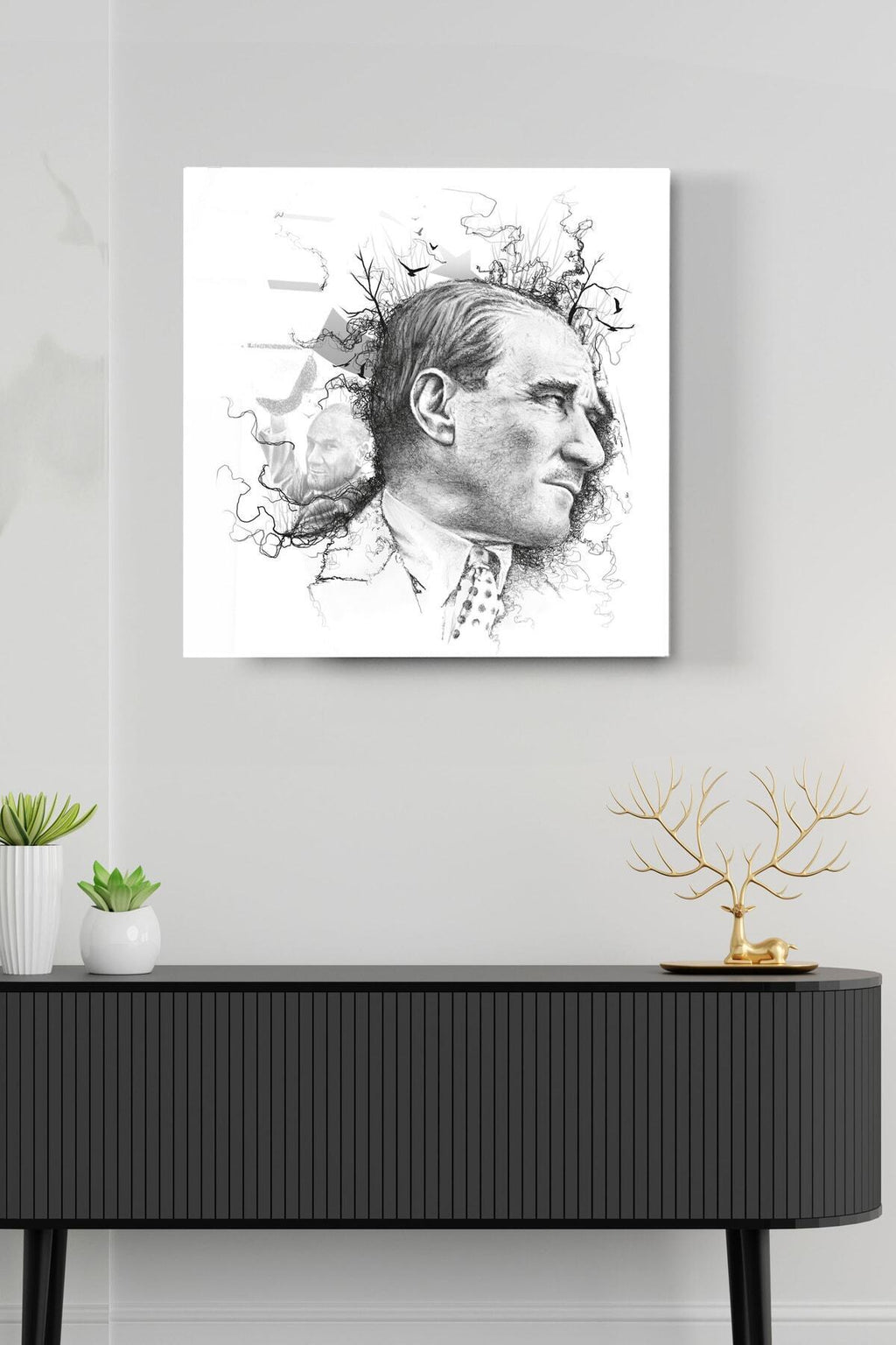 Dekoratif Atatürk , Dekoratif Cam Cam Tablo