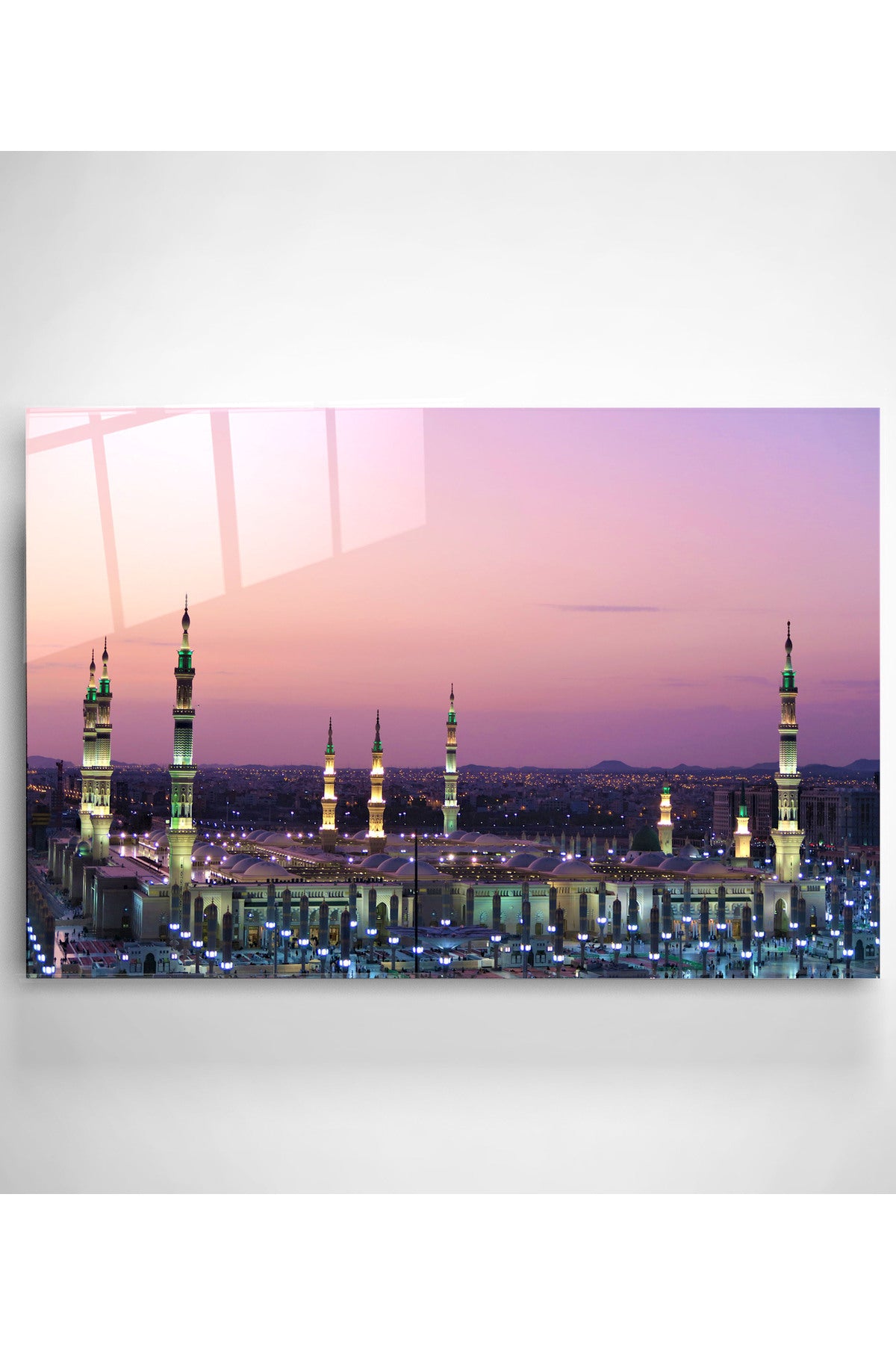 Dekoratif İslami Dekoratif Cam Tablo (80 x 120)