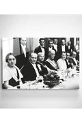 Dekoratif Atatürk Dekoratif Cam Tablo