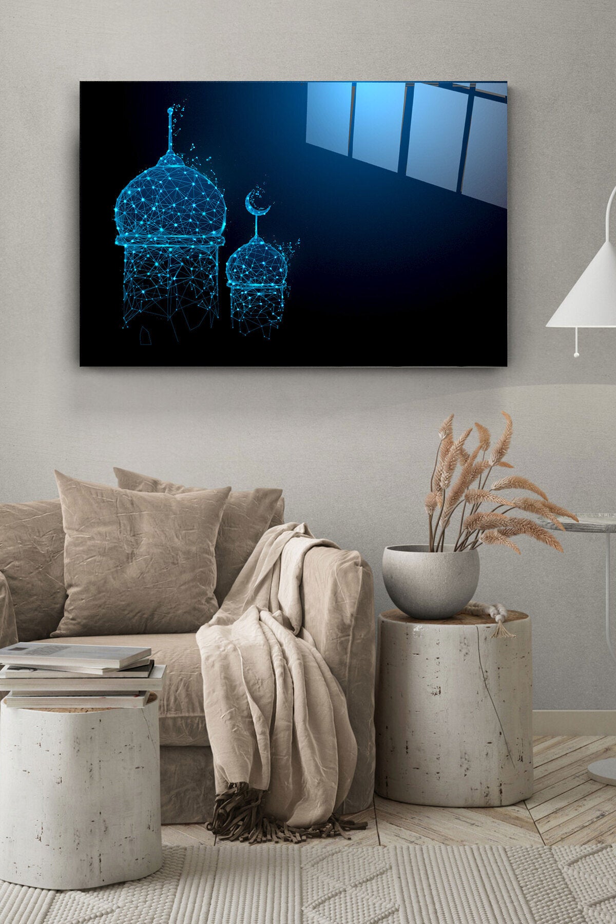 Dekoratif İslami Dekoratif Cam Tablo (60 x 90)