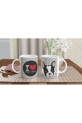 French Bulldog Aşkı Temalı Baskılı Kupa Bardak