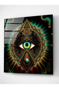 Green Eye Cam Tablo, Dekoratif Cam Tablo