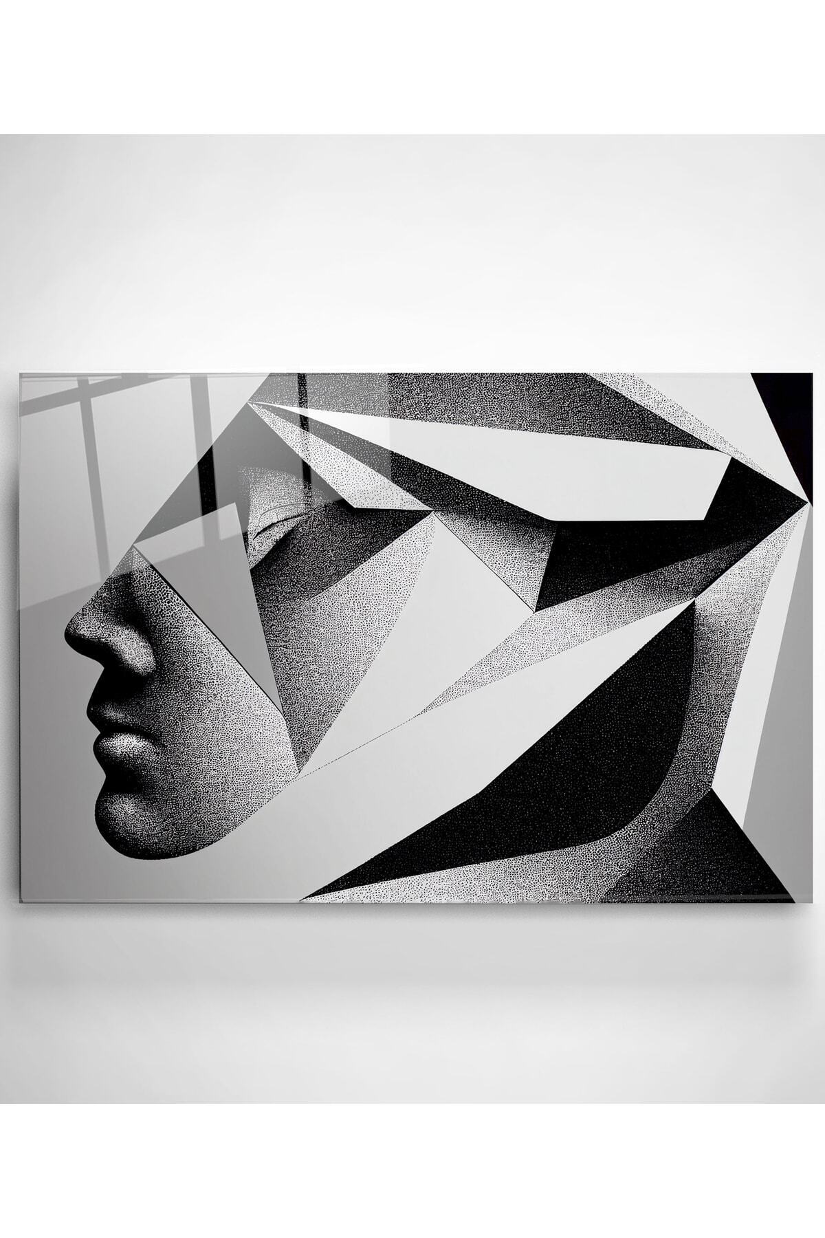 Dekoratif Elephant Dekoratif Cam Tablo (60 x 90)