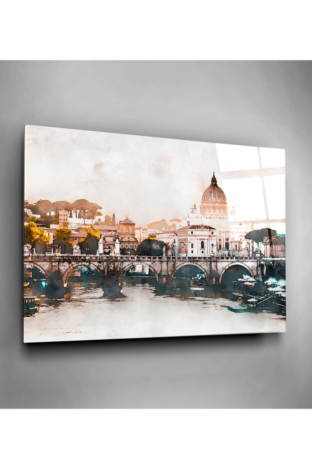 Dekoratif İslami Dekoratif Cam Tablo (30 x 50)