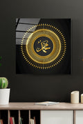 Dekoratif İslami Dekoratif Cam Tablo (70 x 70)