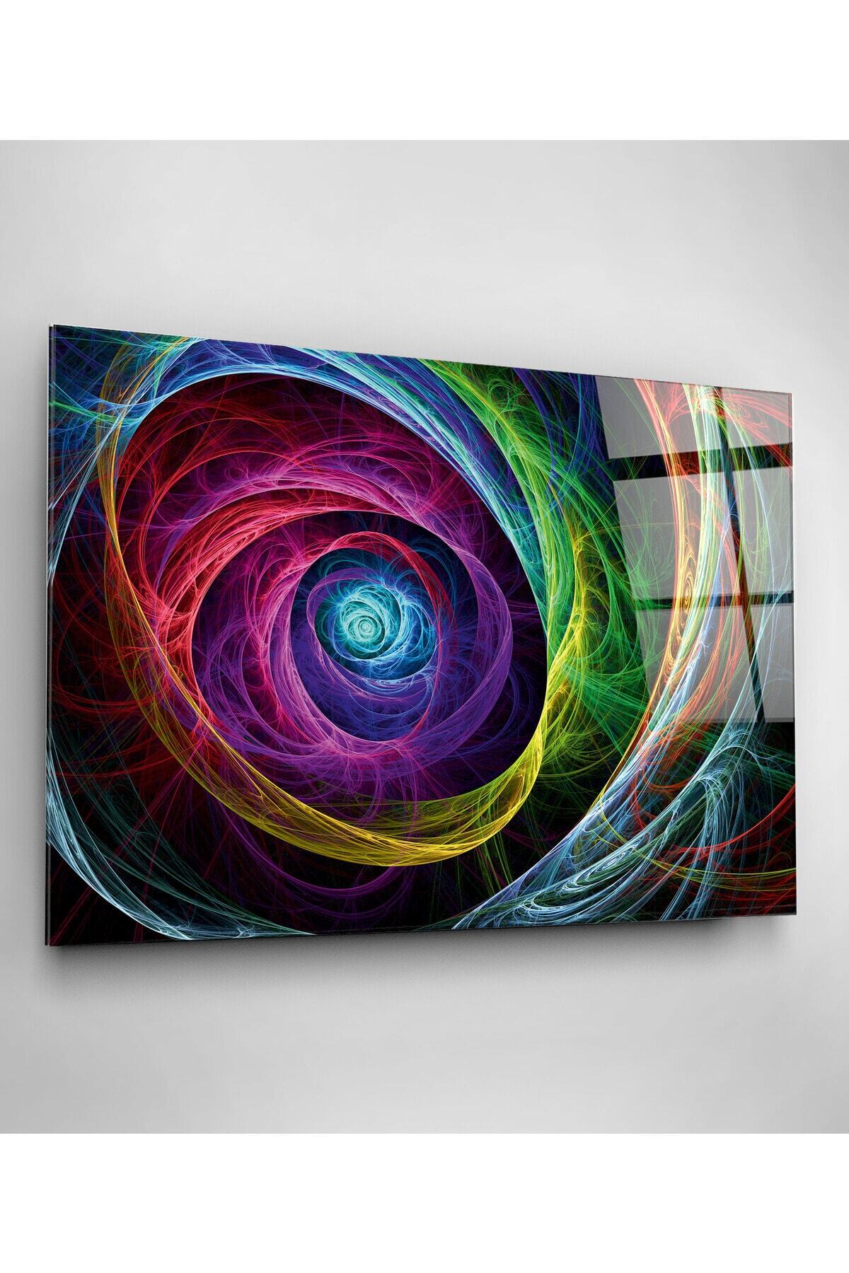 Colourful Cam Tablo, Dekoratif Cam Tablo