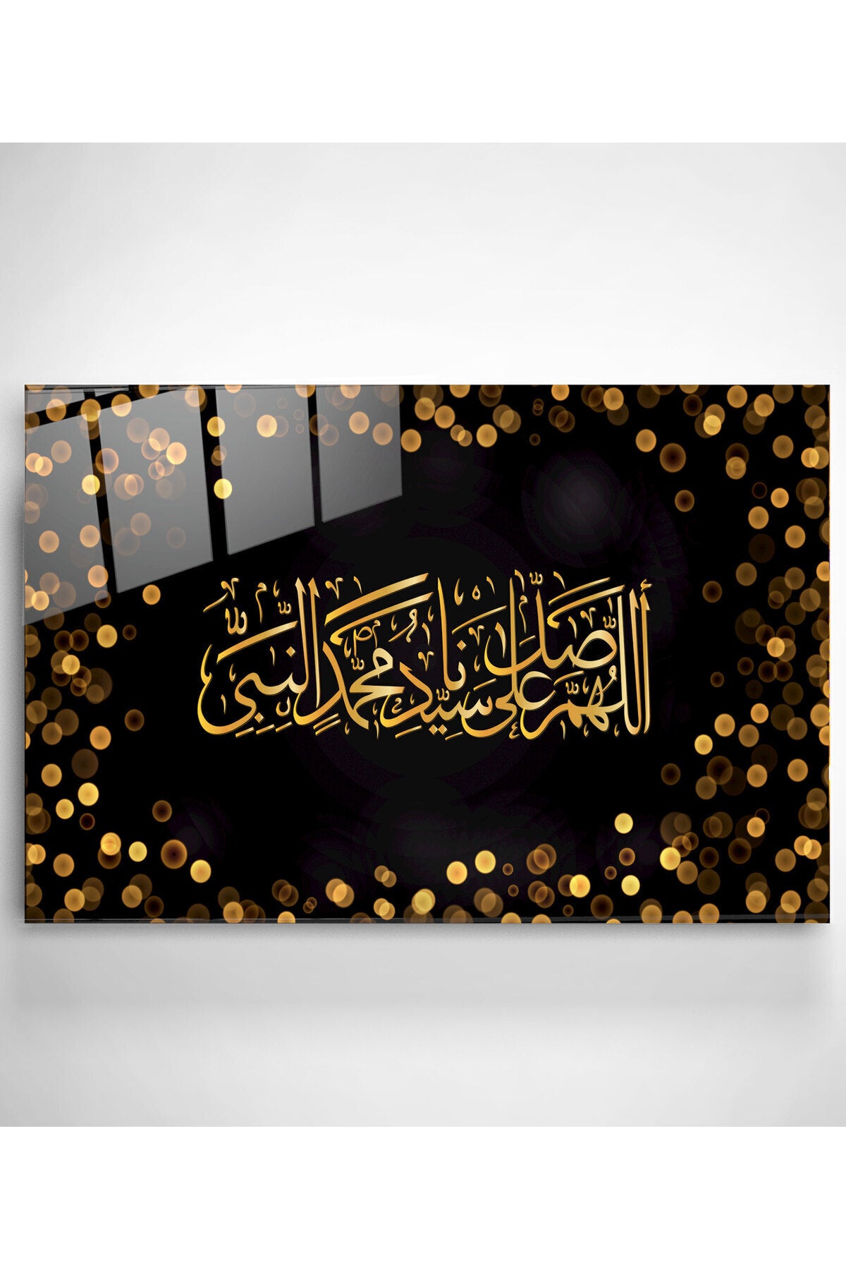 Dekoratif İslami Dekoratif Cam Tablo