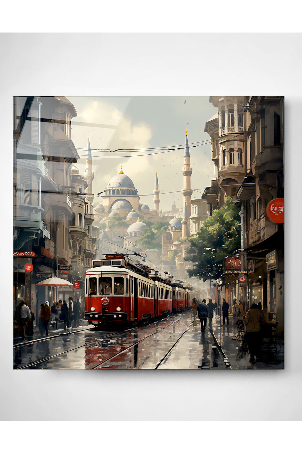 Dekoratif İstanbul Dekoratif Cam Tablo