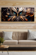 Owl Cam Tablo, Dekoratif Cam Tablo