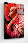 Flamingo Cam Tablo, Dekoratif Cam Tablo