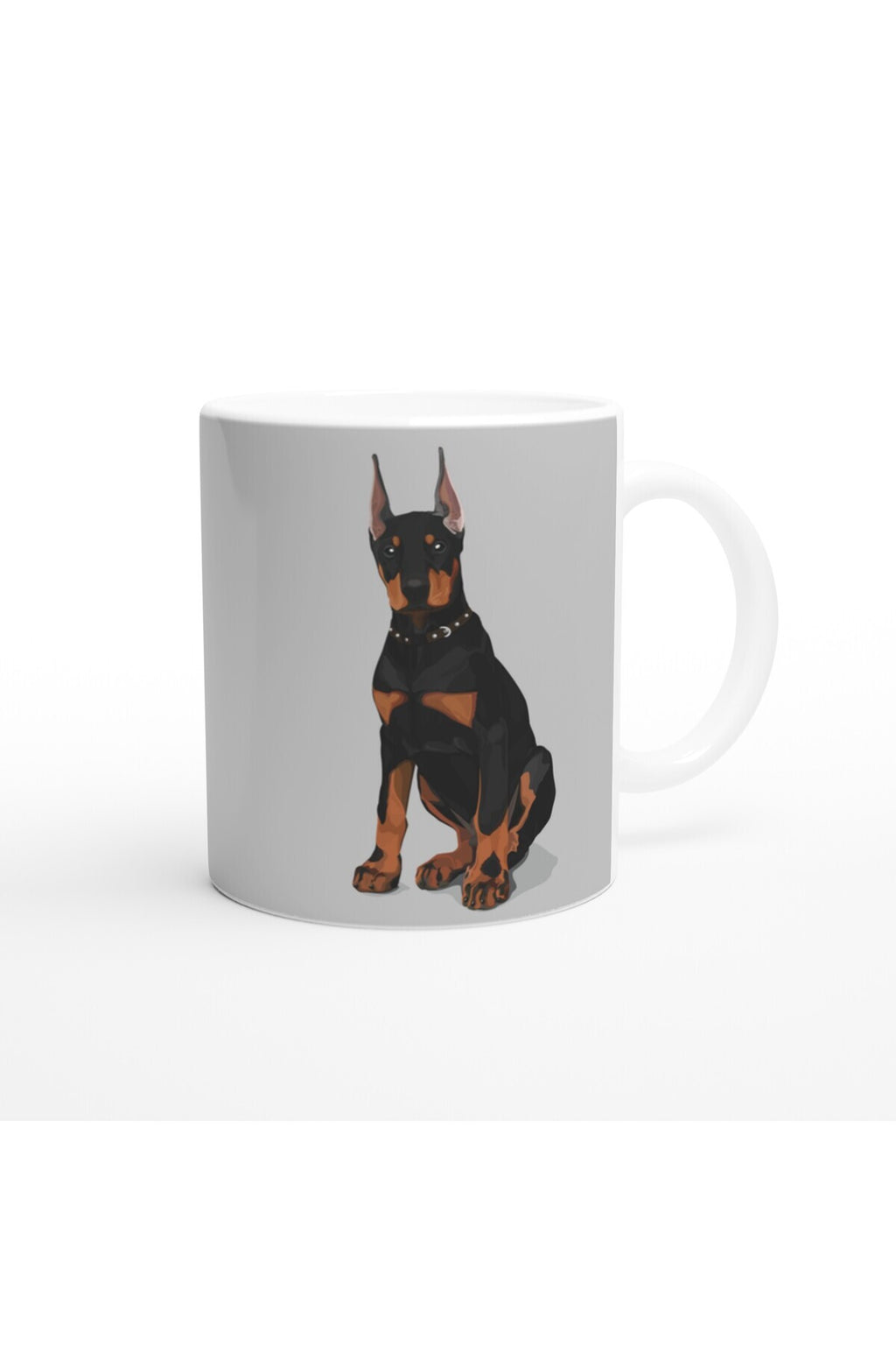 I Love Doberman Temalı Baskılı Kupa Bardak