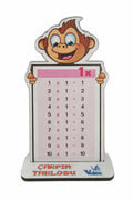 Ahşap Çarpım Tablosu Kartları, Çocuklar İçin Eğitici Matematik Öğrenme Seti + MES Akademi Eğitim Seti Hediye!